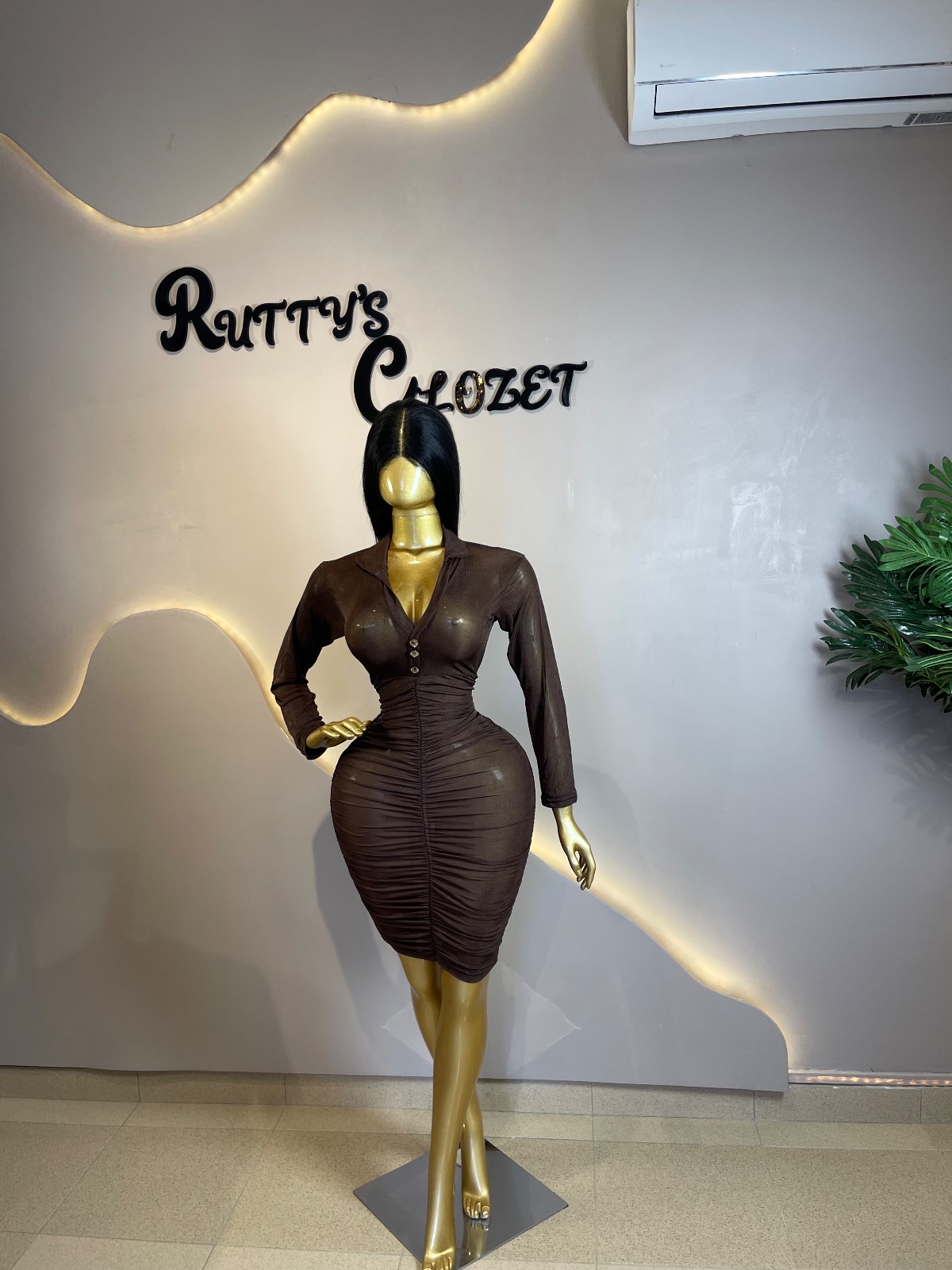 Mesh dress